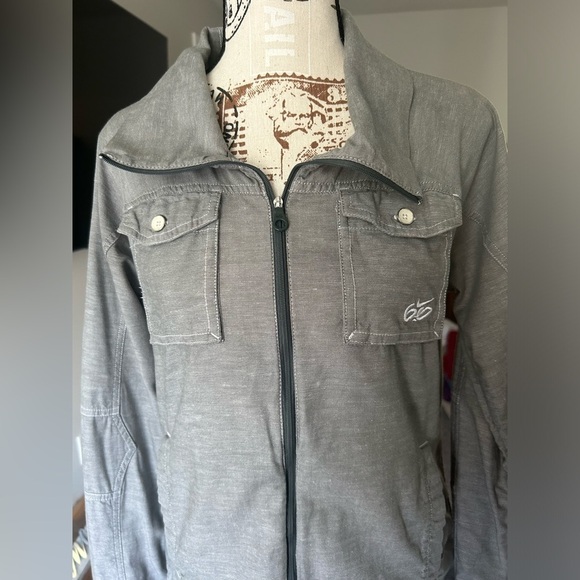 Nike 6.0 women’s 100% cotton gray lightweight zip up jacket size small - Picture 2 of 12